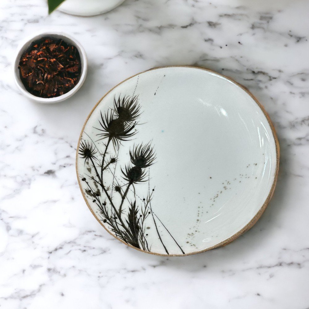 Blossom Wild Flower 
Ceramic Plate