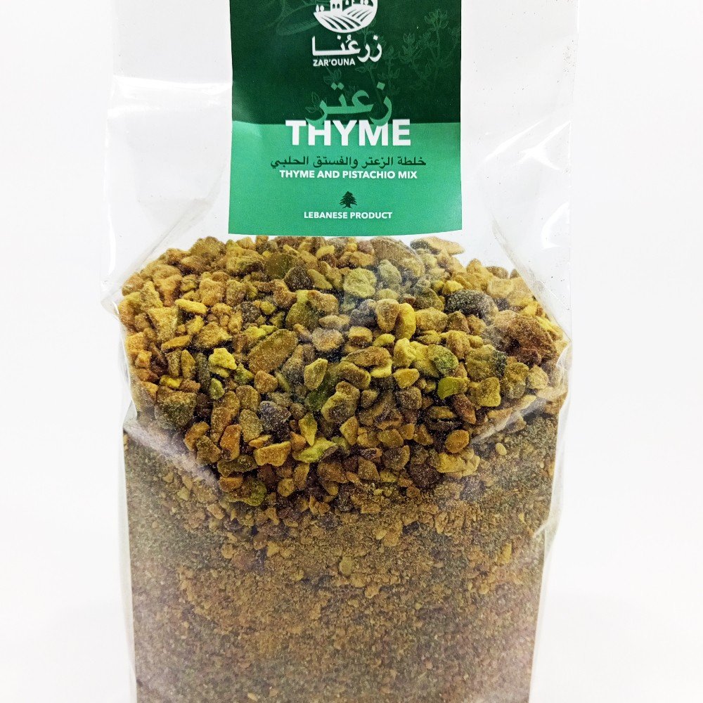 Organic Thyme & 
Pistachio Mix