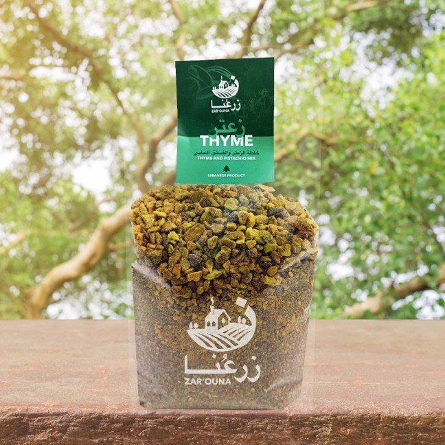 Organic Thyme & 
Pistachio Mix