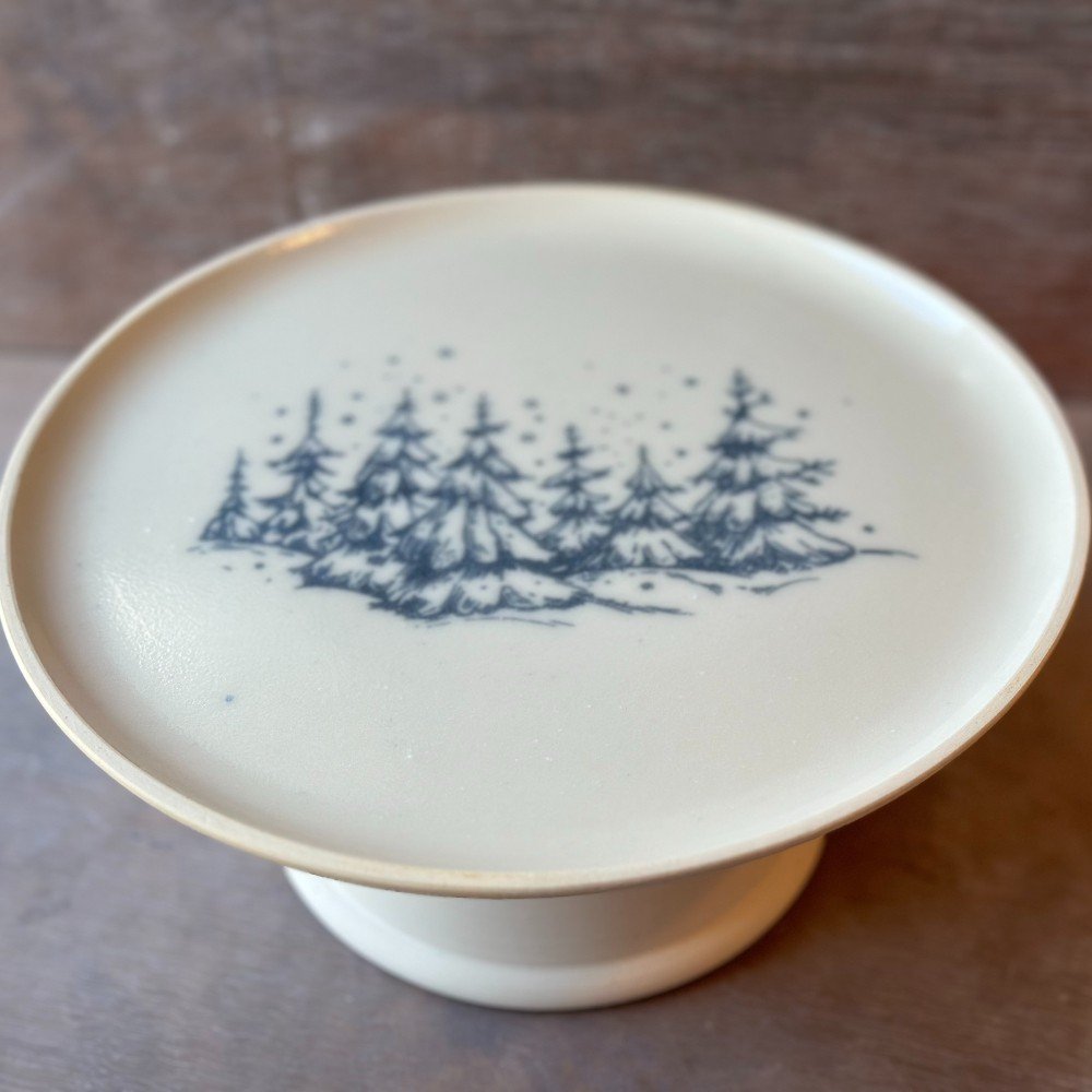 Ceramic Cakestand 
Serving Platter