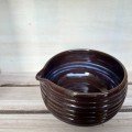 Ceramic Dark Brown 
Matcha Bowl