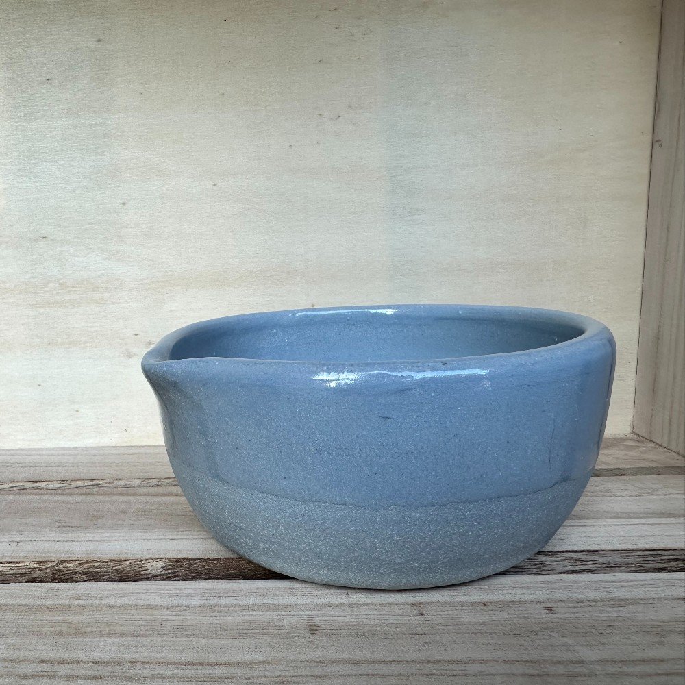 Ceramic Baby Blue 
Matcha Bowl