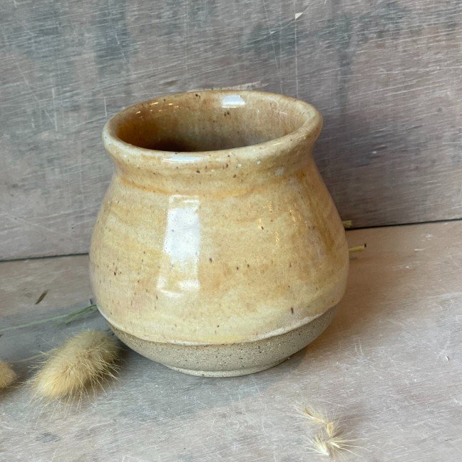 Ceramic Yerba Mate 
Gourd & Bombilla Set