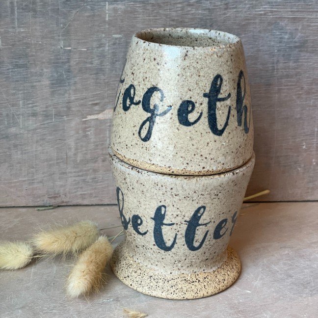 Ceramic Cups: 
Better Together