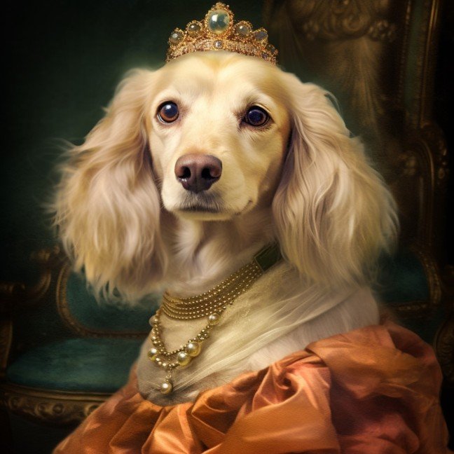 Customized 
Dog Portrait
