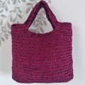Fae Burgundy 
Crochet Bag