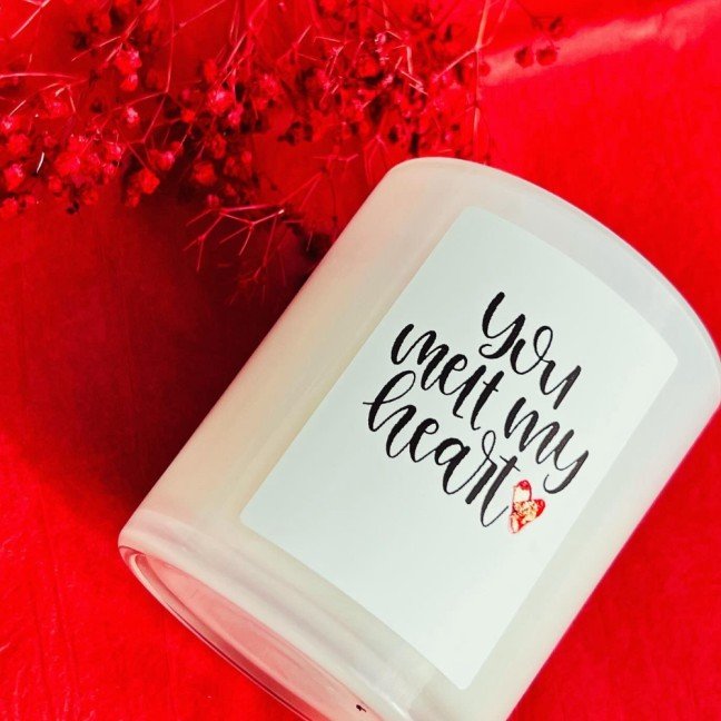 Melt My Heart 
Scented Candle