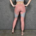Pink & Silver Thighwave 
Panel Leggings