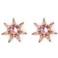 Pink Star 
Earrings