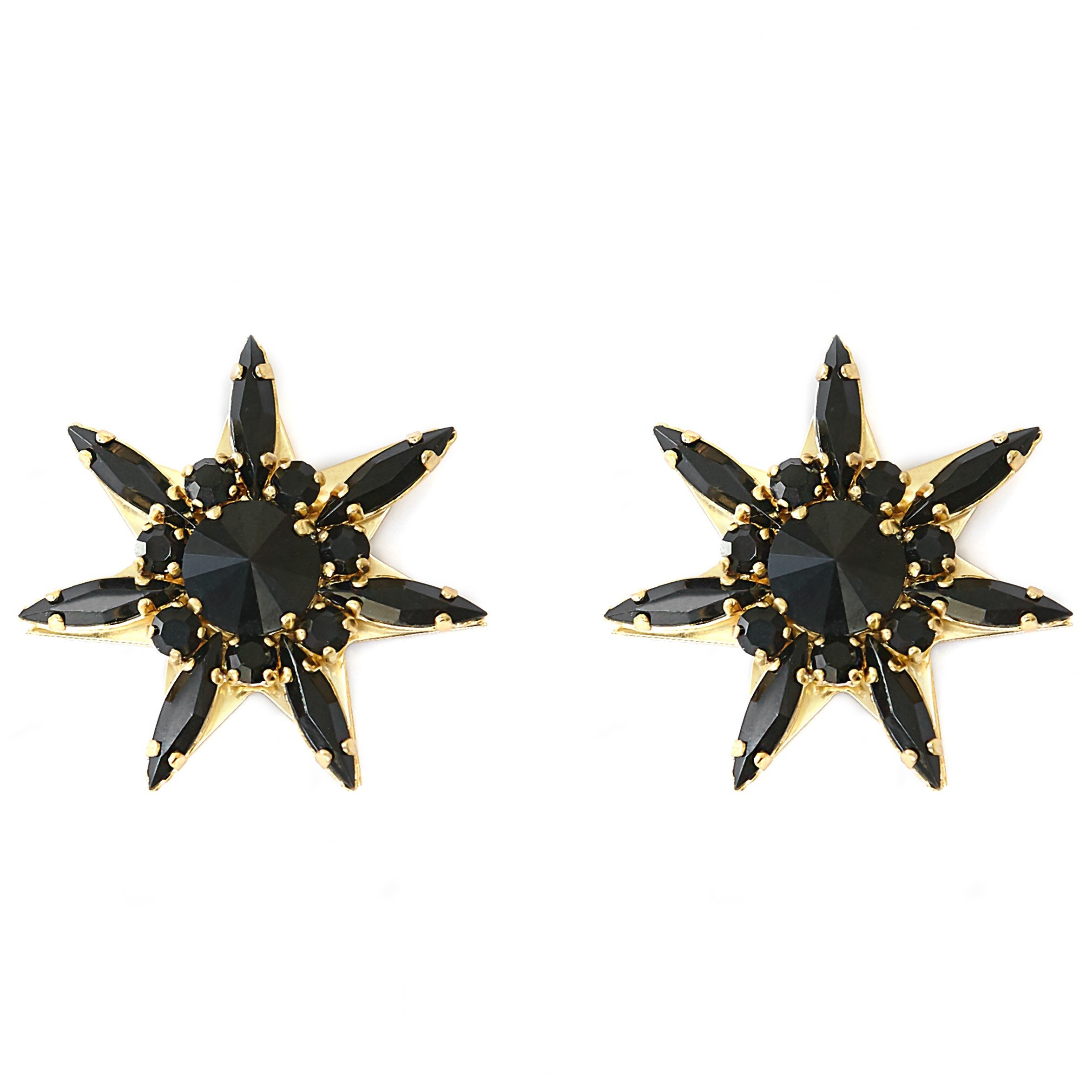 Black Star 
Earrings
