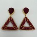 Wine Triangle
Earrings