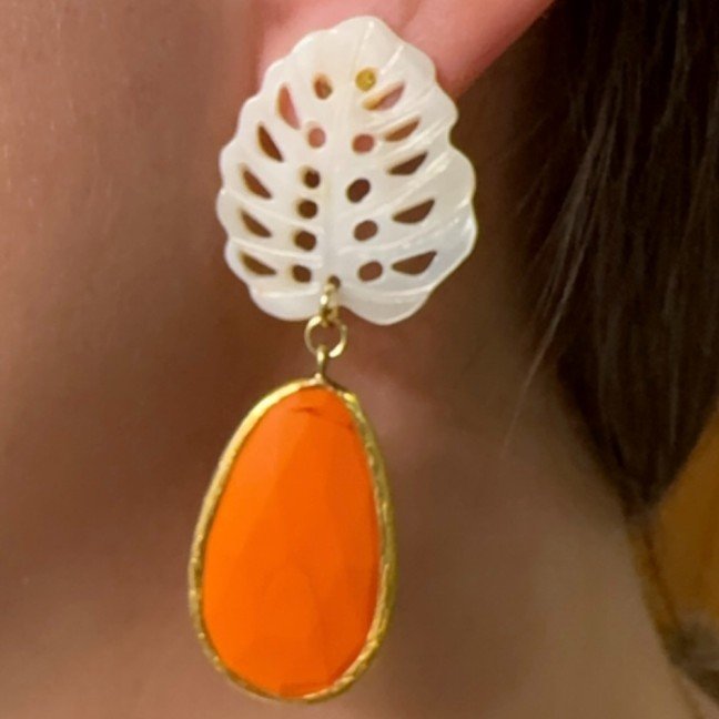 Orange Leaf
Earrings