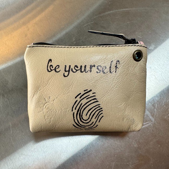 Be Yourself 
Mini Pouch