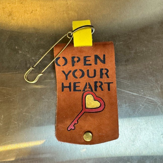 Open Your 
Heart Keychain