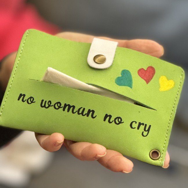 No Woman No 
Cry Tissue Holder