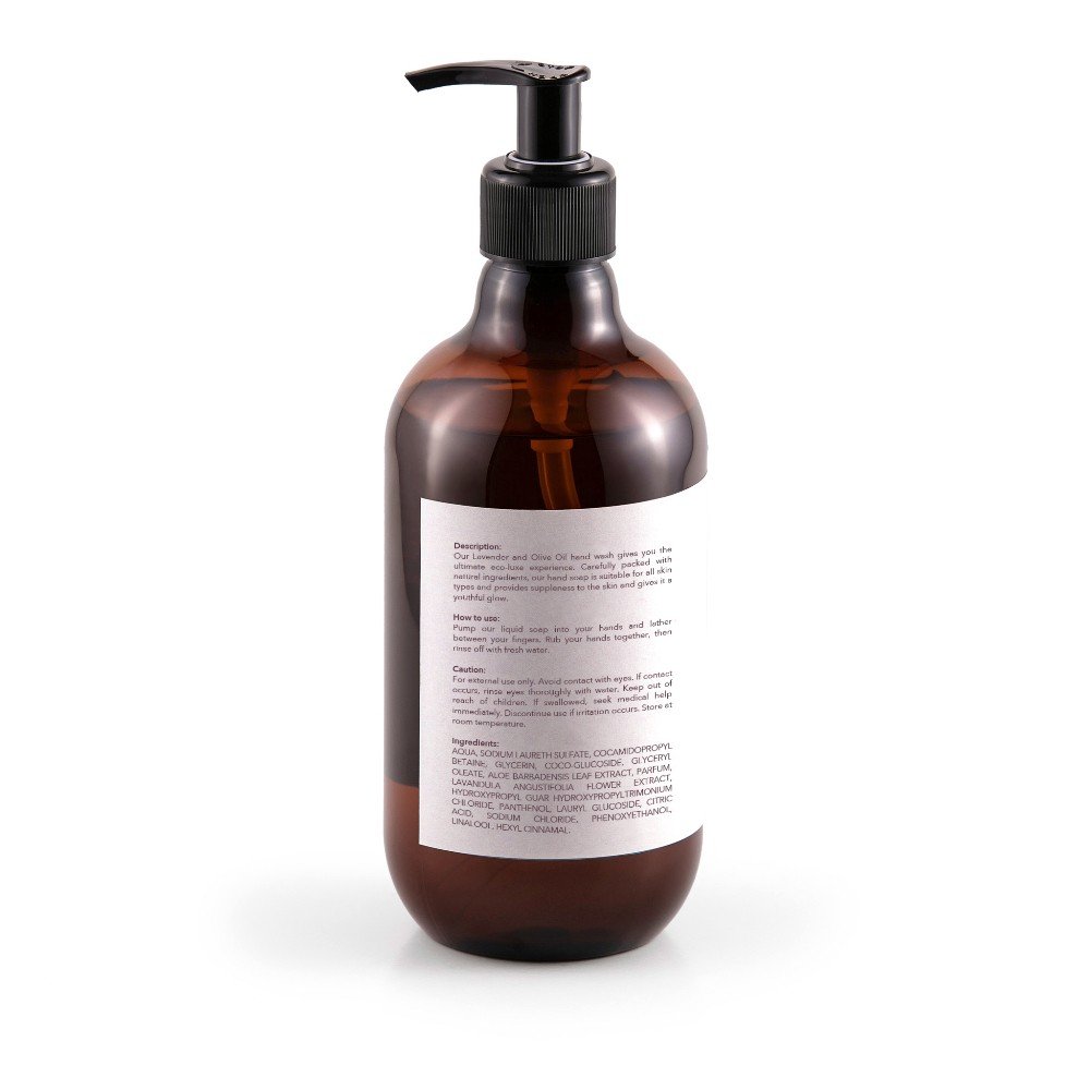 Lavender and Olive 
Oil Hand Wash (500mL)