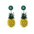 Pineapple long 
earrings