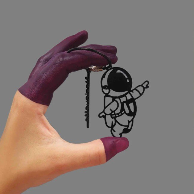 Astronaut 
Keychain