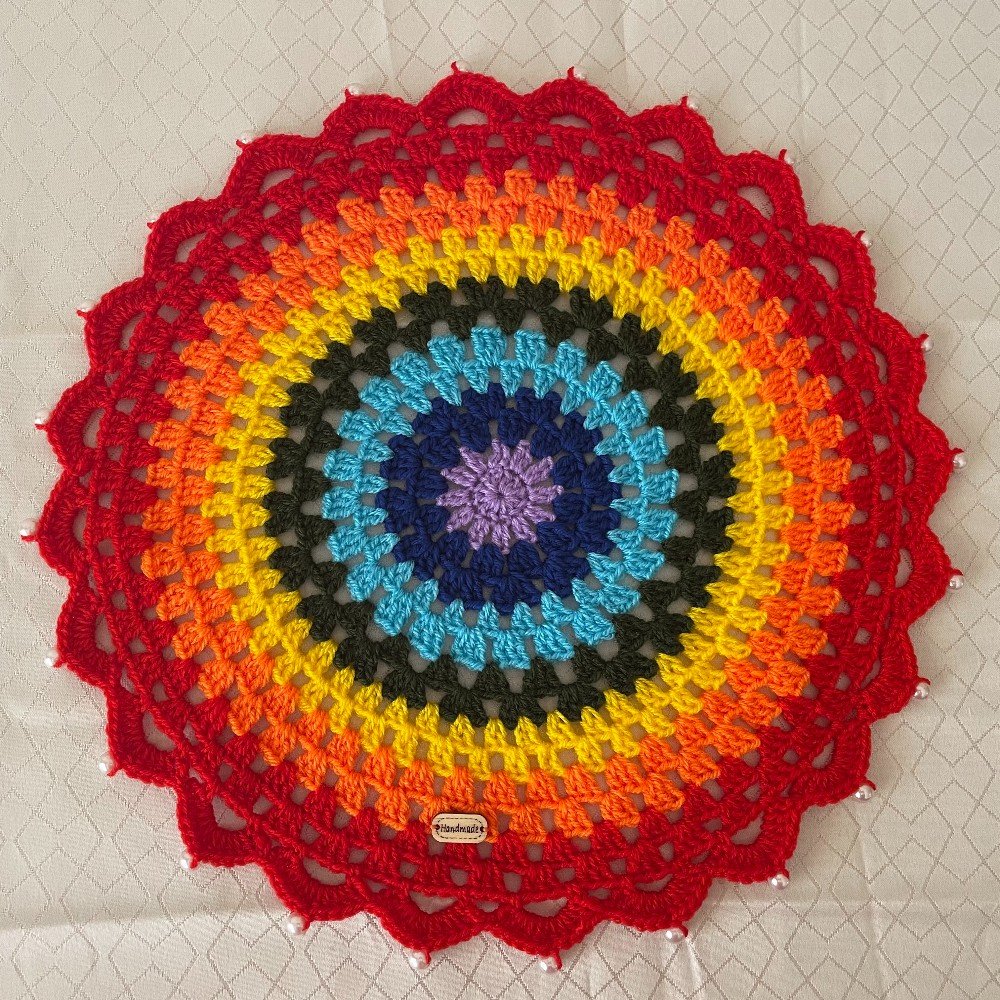 Big Crochet 
Doily Placemat