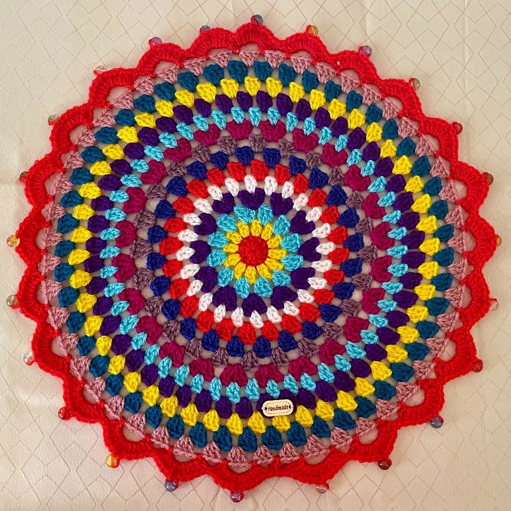 Big Crochet 
Doily Placemat