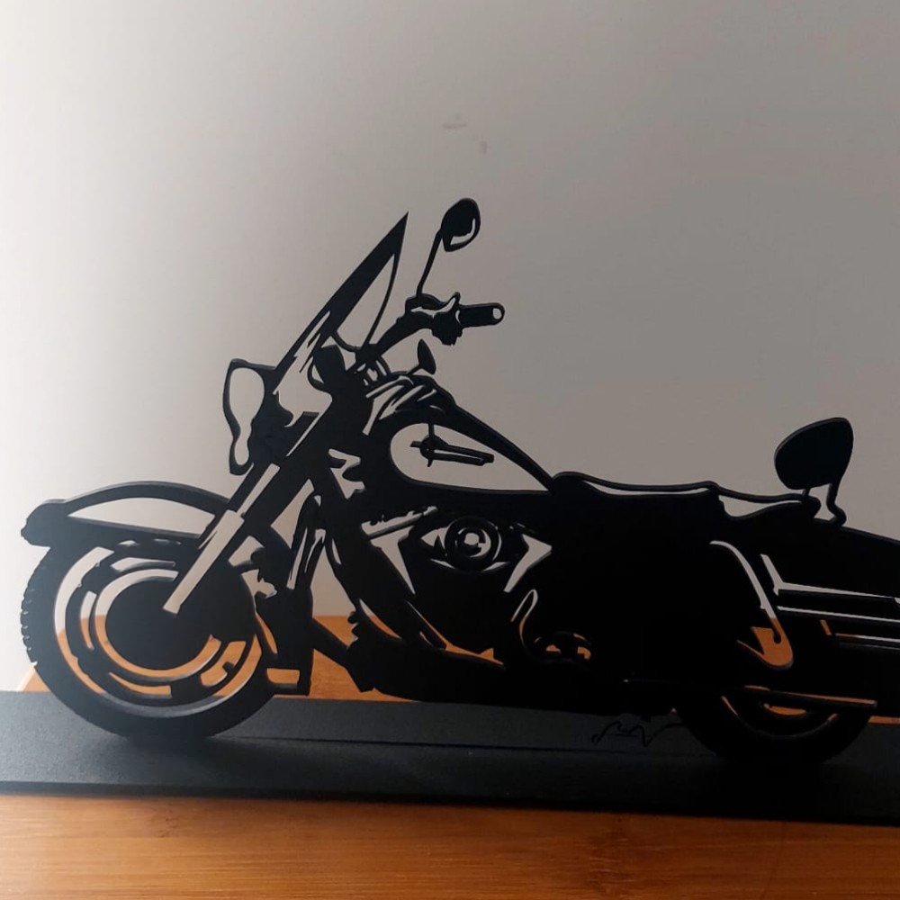 Motorbike 
Metal Sculpture