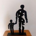 Love Of A Father 
Metal Sculpture