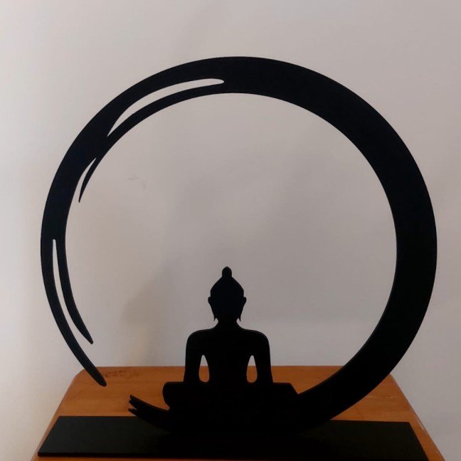 Zen 
Metal Sculpture