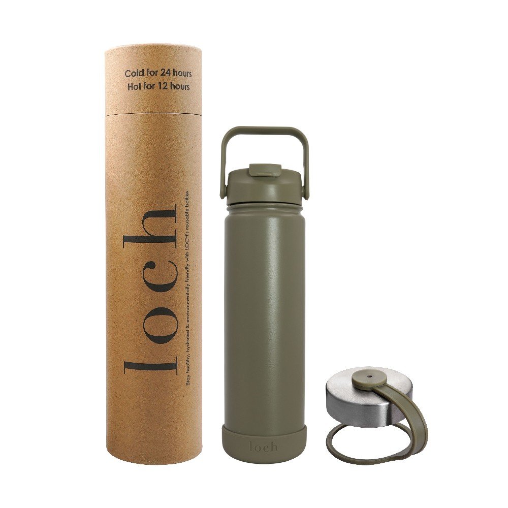 Personalized Sage 
Green Water Bottle