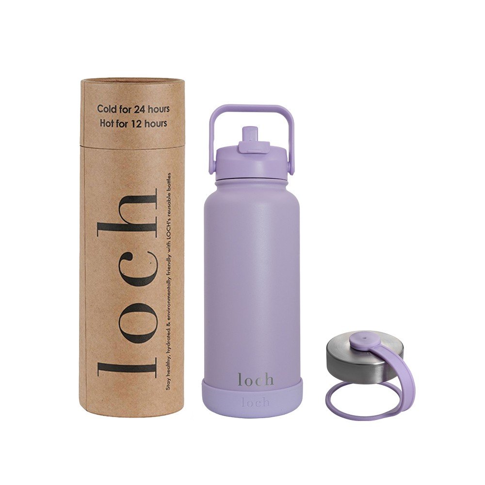 Personalized Lavender 
Lilac Water Bottle