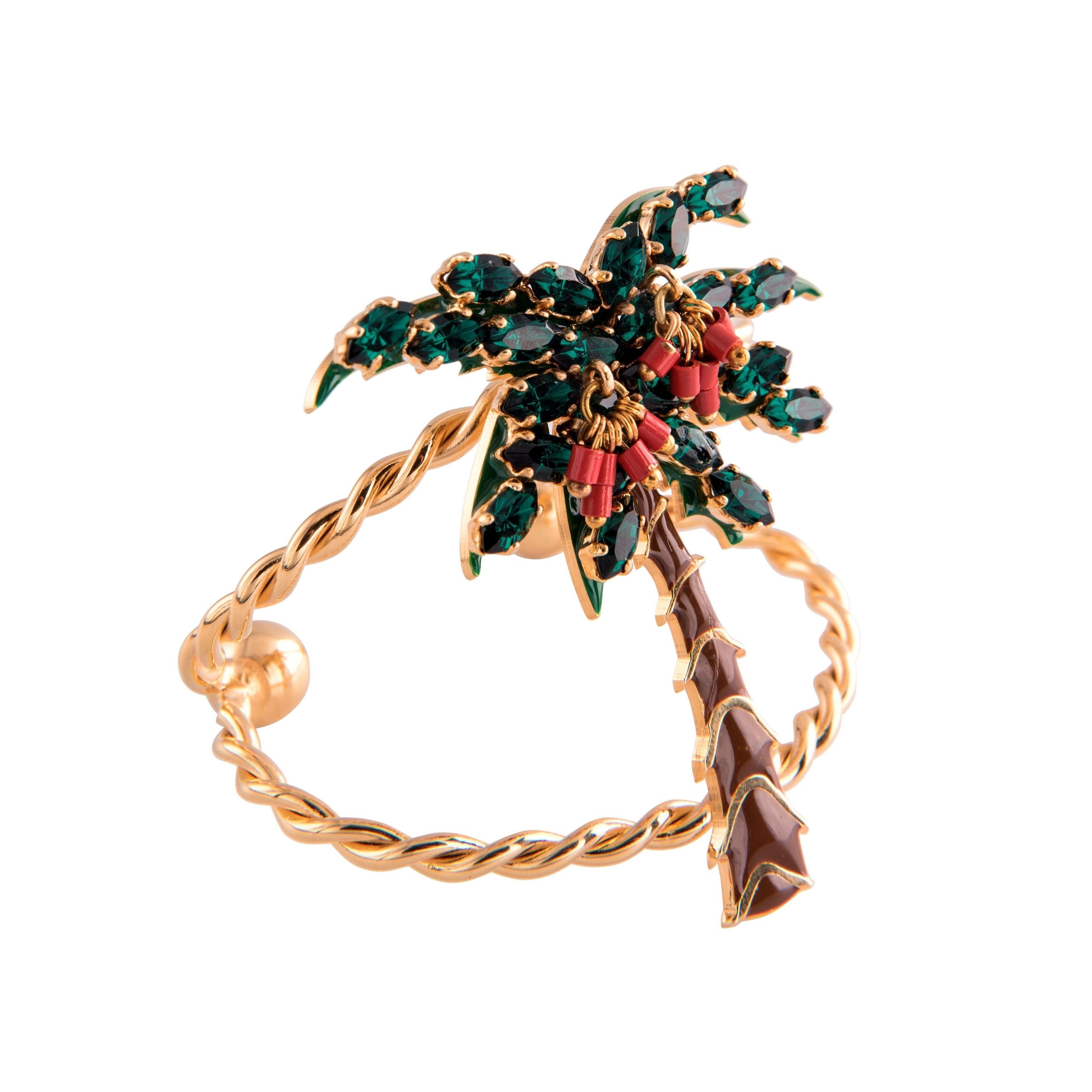 Palm tree 
bracelet