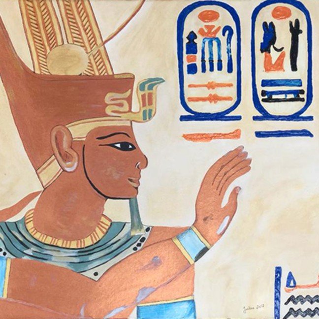 Ramses III 
Painting