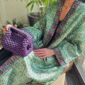 Purple 
Basketweave Bag