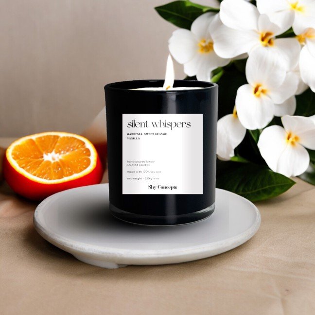 Silent Whispers 
Scented Candle