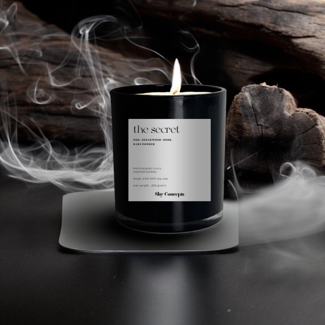 The Secret 
Scented Candle