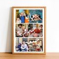 Customized Father's Day Photo Collage Frame