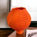 La Ruche 
Orange Vase