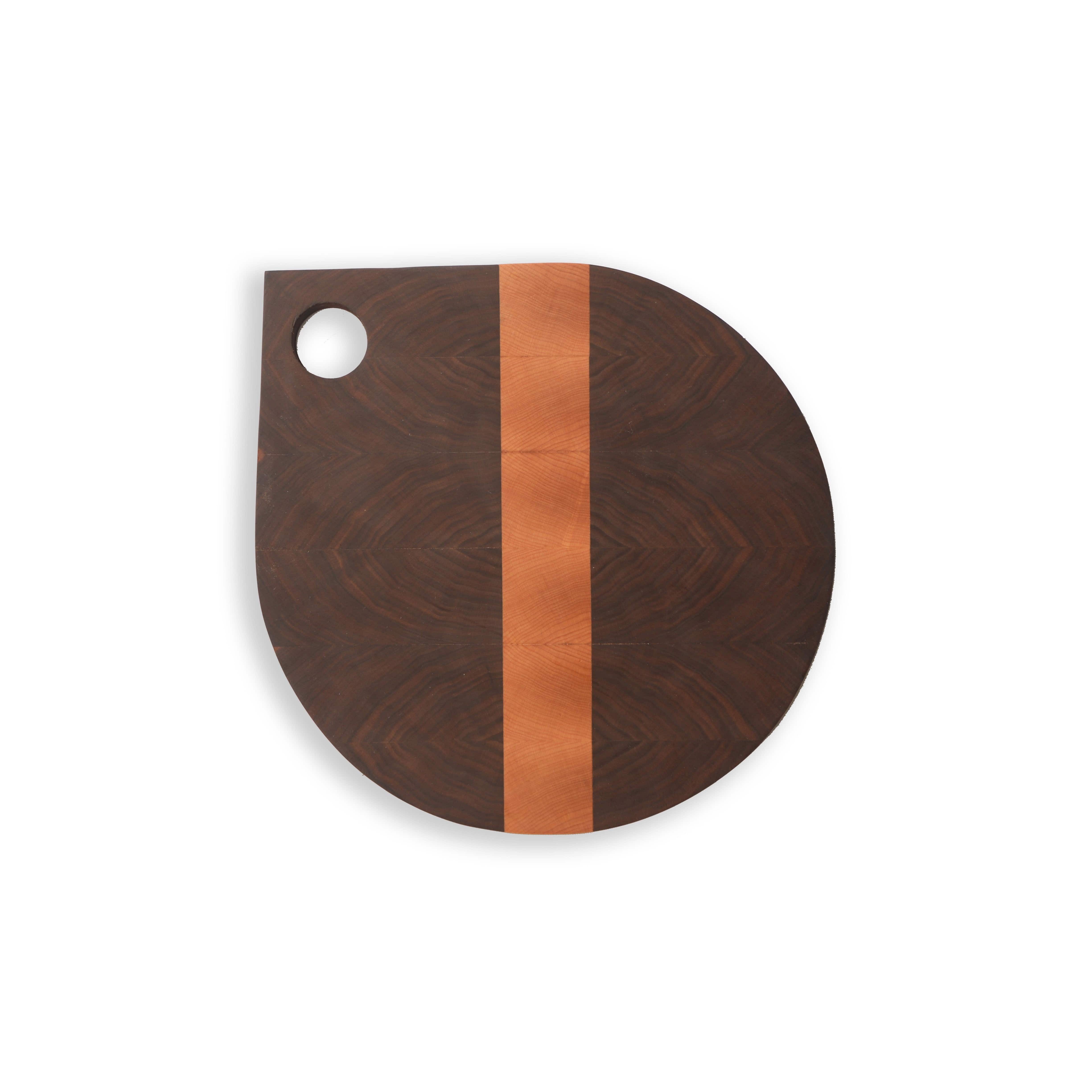 Handcrafted Wooden Striped cutting board