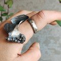 Sin 
Silver Ring