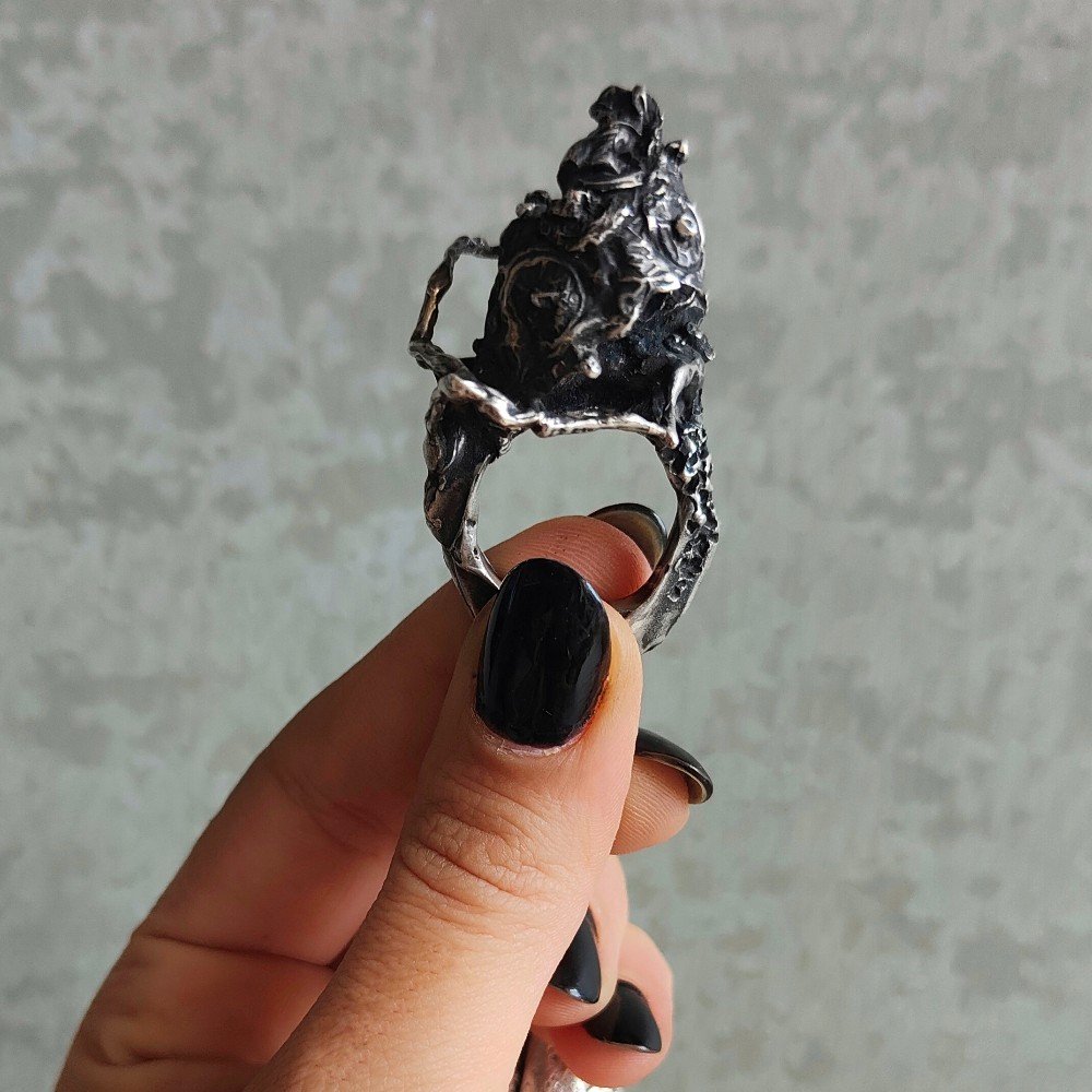 Marduk 
Silver Ring
