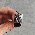 Gemini 
Silver Ring