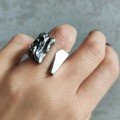 Gemini 
Silver Ring