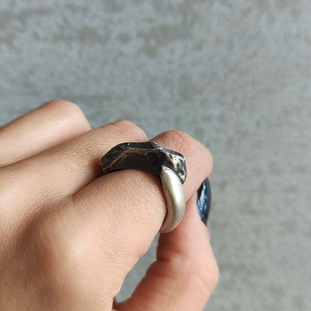 Snake 
Silver Ring II