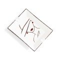 Porcelain Ashtray: 
Emma