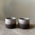 Signature Ceramic Espresso Cups: Set of 2