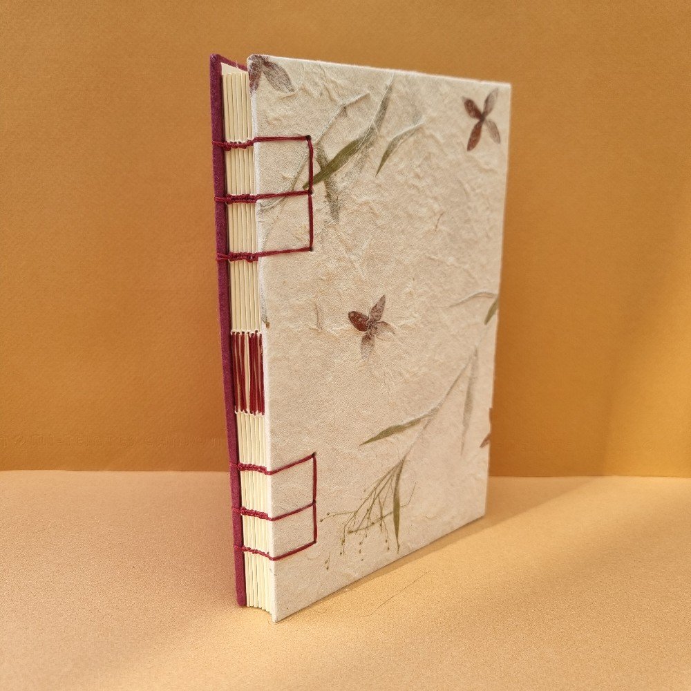 Journal: Magenta 
& Floral Print