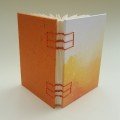 Small journal: orange 
abstract design