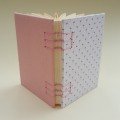 Small journal: pink 
flamingo pattern