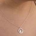 Protecting Hamsa 
Silver Necklace