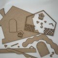 Gingerbread House 
DIY Painting Kit