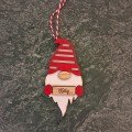 Personalized Name 
Gnome Ornament